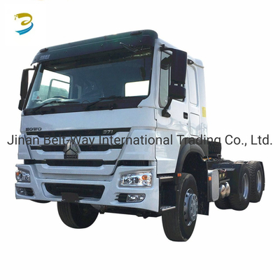 Sinotruk HOWO 10 รถล้อ 4*2 6*4 8*4 371HP 375HP 420HP ยูโร 2 หัวรถยนต์