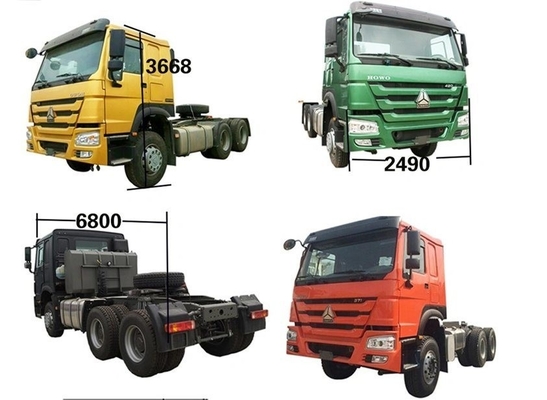 การออกแบบยางไร้ท่อ ใช้ Sinotruk HOWO 371 หัวรถบรรทุก