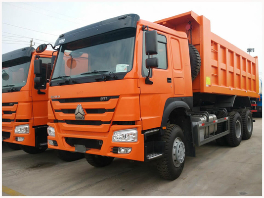 25 ตัน Sinotruk HOWO รถบรรทุกขยะขนาด 5800*2300*1500 ขนาดและความจุของเครื่องยนต์&gt; 8L