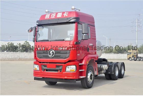 การแข่งขันใช้ Shacman 6 * 4 375HP F3000 Shacman หัวรถบรรทุกที่มีความจุ 21-30t