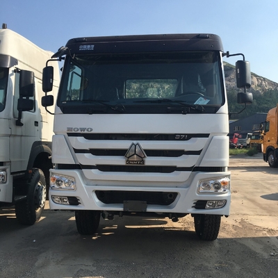 Sinotruk HOWO หัวรถยนต์ติดรถยนต์มือสอง 6*4 2018 371-375HP ISO อนุมัติ