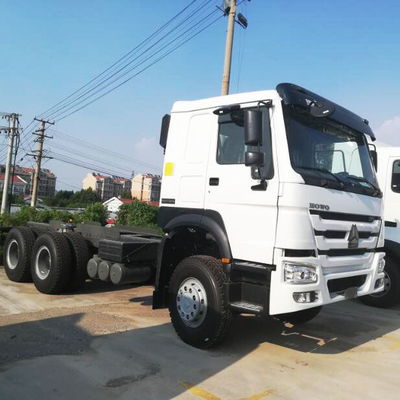 Sinotruk HOWO หัวรถยนต์ติดรถยนต์มือสอง 6*4 2018 371-375HP ISO อนุมัติ