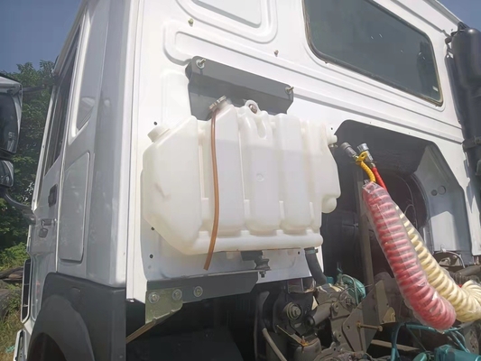 มือสอง Sinotruk HOWO หัวรถบรรทุกแทรกเตอร์ที่มีการรับรอง ISO การชําระเงินที่ปลอดภัย