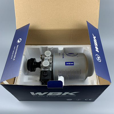 Sinotruk HOWO อะไหล่รถบรรทุก Wabco เครื่องแห้งอากาศ Wg9000360521 ติดต่อเดิมสําหรับค่าจัดส่ง