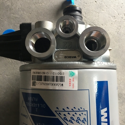 การรับรอง GS Sinotruk HOWO ส่วน Hoka Truck Brake System เครื่องแห้งอากาศ WG9000360521