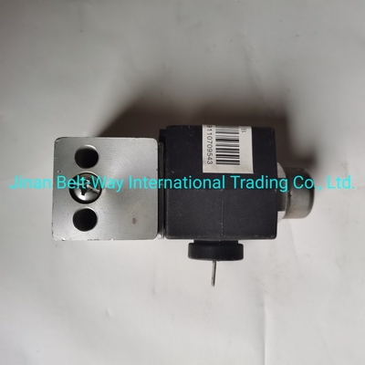 Sinotruk HOWO เครื่องยนต์รถบรรทุก อะไหล่ แบตเตอรี่ วาล์วแม่เหล็ก Wg9100710008