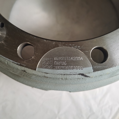 Sinotruk Brake Drum Wg9231342006 ตลาดหลักของแอฟริกาที่มีการสนับสนุนการชําระเงินในดอลลาร์