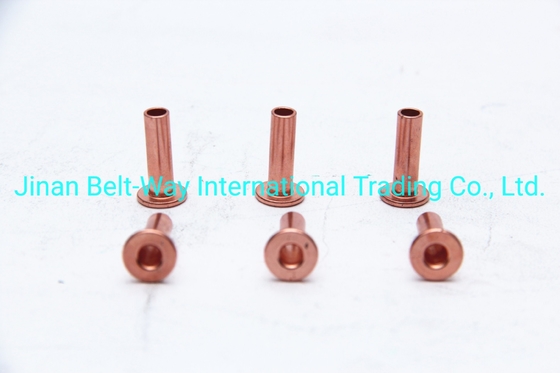 Sinotruk HOWO อะไหล่รถบรรทุก แผ่นเบรน Rivet Wg9231340068 มาตรฐานและทนทาน 10 * 22mm