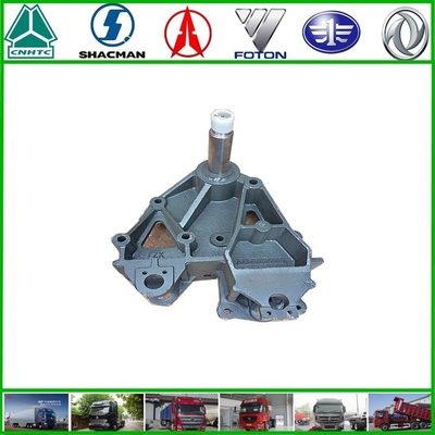 Sinotruk HOWO อะไหล่รถบรรทุก ซ้ายหน้าใบสปริงบราคเก็ต AZ9731520020 ด้วยเดิม / OEM