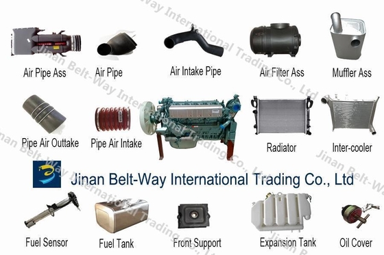 Sinotruk HOWO Auto Parts Air Dryer Assembly Wg9100368471 สําหรับ Wp10 เครื่องยนต์