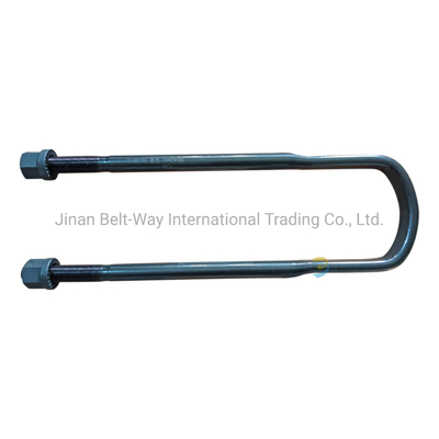 เครื่องควบคุม Shacman F3000 อะไหล่รถบรรทุก สปริงหน้า U Bolt Dz9114526036 1.000kg