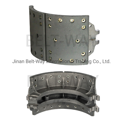 Wg9231342069 รองเท้าเบรค Assy สําหรับ Sinotruck HOWO อะไหล่ของระบบการควบคุมระดับสูงสุด