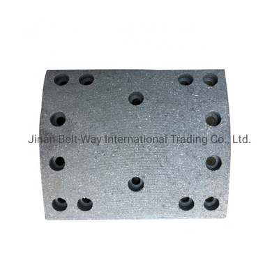 Wg9231342069 รองเท้าเบรค Assy สําหรับ Sinotruck HOWO อะไหล่ของระบบการควบคุมระดับสูงสุด