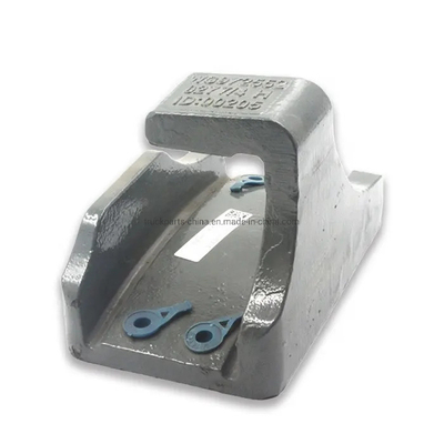 Sinotruk HOWO อะไหล่รถบรรทุก ซ้าย หลังใบสปริงบราคเกต Wg9725520277 เครื่องควบคุม