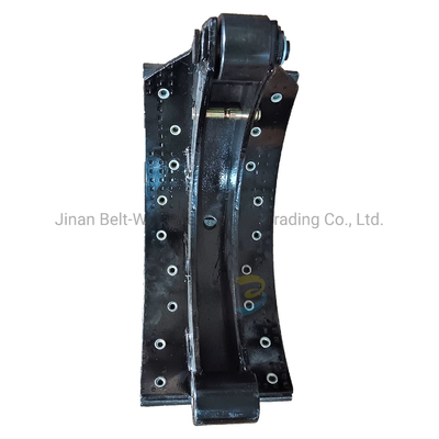 รับประกัน Shacman หน้าเบรกรองเท้า Assy 81502010137 กับเบรกโครงและการทํางาน