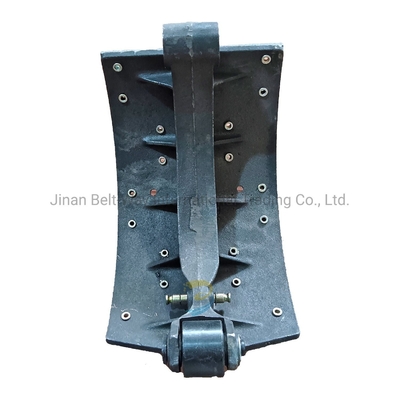 Shacman F3000 F2000 รถบรรทุก รองเท้าเบรคหลัง Dz9112340061 เครื่องยนต์ Weichai แบรนด์