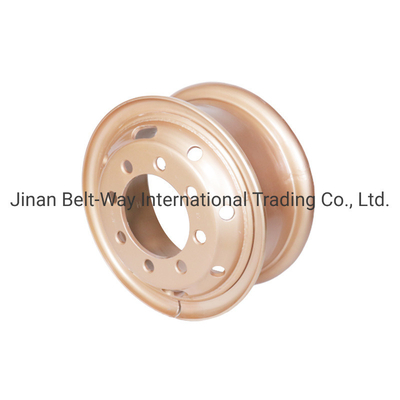 ขอบล้อรถบรรทุกหนักเหล็กที่ได้รับการรับรอง ISO9001 สําหรับความต้องการของลูกค้า