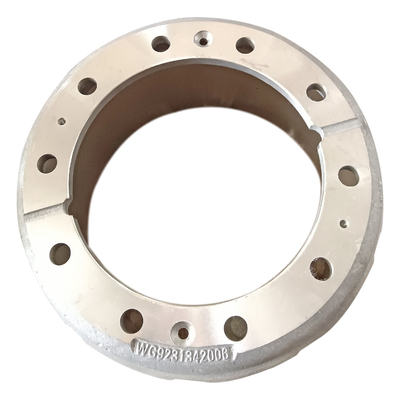 Sinotruk HOWO Truck Rear Brake Drum AZ9112340006 สําหรับเครื่องยนต์ Wd615/Wd618/Wp10/Wp12