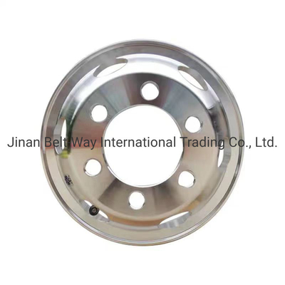 กรอบล้อรถบรรทุกหนักเหล็กที่กําหนดเอง พร้อมการรับรอง ISO9001 และการออกแบบตามสั่ง