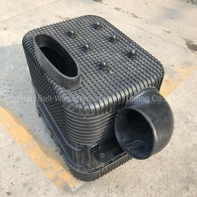 Sinotruk Shacman Foton Weichai เครื่องยนต์อะไหล่ WG9725190055 การประกอบเครื่องกรองอากาศ