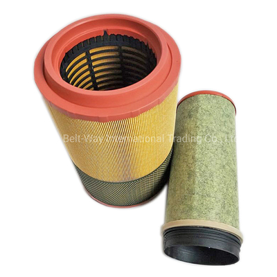เลขส่วน Wg9725190102 เครื่องกรองอากาศ Sinotruk Wd615 เครื่องยนต์รถบรรทุก