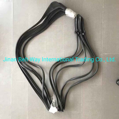 Sinotruk HOWO Truck L Glass Sealing Wg1642350001 Wg1642350002s สําหรับระบบส่ง