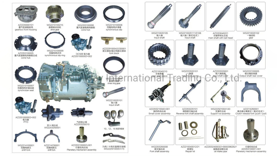 Shacman F3000 M3000 รถกระบะส่วนหนึ่งไฟหน้า Dz95189724010 ล้อสําหรับส่วนของระบบขับขี่