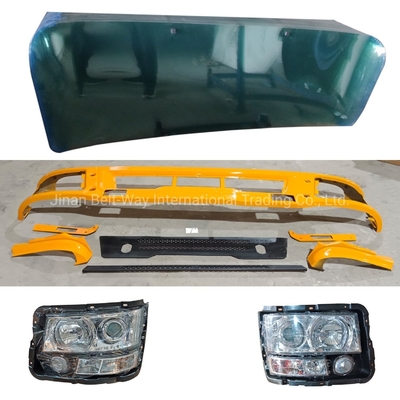 Shacman Delong F3000 รถกระบะขยะส่วนล่าง Bumper Dz93189932130 สําหรับรถกระบะเหมืองแร่