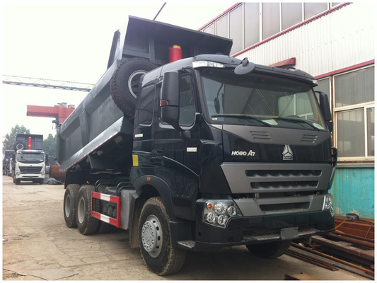 25 ตัน Sinotruk HOWO รถบรรทุกขยะขนาด 5800*2300*1500 ขนาดและความจุของเครื่องยนต์&gt; 8L
