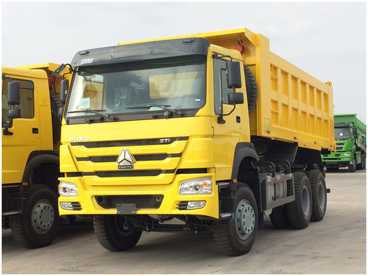 25 ตัน Sinotruk HOWO รถบรรทุกขยะขนาด 5800*2300*1500 ขนาดและความจุของเครื่องยนต์&gt; 8L