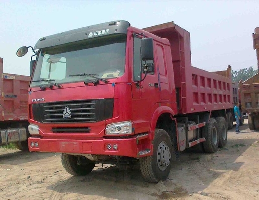 ดีไซน์ยางรัศมี Sinotruck HOWO 6X4 รถขนของสําหรับความต้องการของคุณ