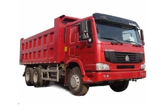 การออกแบบยางรัศมี 371HP HOWO รถบรรทุกหมุนสําหรับ ≤5 ที่นั่งจาก Sinotruk