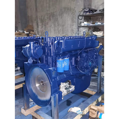 เครื่องยนต์ไดเซลพลังงานสูง Sinotruk HOWO รถบรรทุก พร้อมเครื่องยนต์ W Cylinder Form 371HP