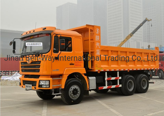 รถบรรทุกสินค้าจีน รถบรรทุก Shacman 6*4 พร้อมเครื่องเวชไช 340HP 380HP 420HP