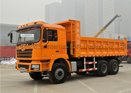 รถกระบะ Shacman มือสอง 350HP รถกระบะ Shacman F3000 ขนาด 25 ตัน
