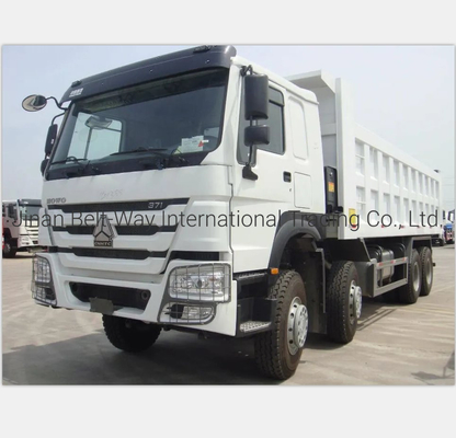 มือสอง 7.3m HOWO ไดเซล 8*4 371HP ภายในเวลาจัดส่งประมาณ