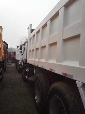 6×4 ล้อขับเคลื่อน Sinotruk HOWO Shancman FAW รถบรรทุกขยะ