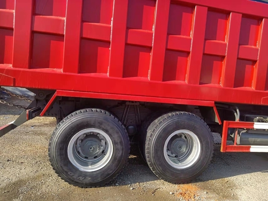 ISO รับรองใช้ Sinotruk Shacman HOWO 371 รถบรรทุกขยะในสภาพดีเยี่ยม