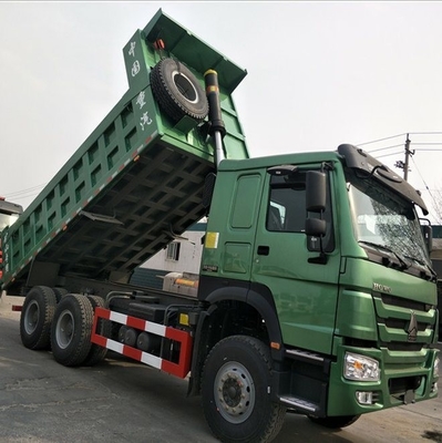 ขอคืนเงินถ้าการสั่งซื้อของคุณไม่ได้ส่ง ทํามือสอง 6 * 4 Sinotruk รถขนของ