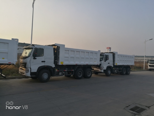 HOWO 6X4 รถบรรทุกชนิดเทปเปอร์ พร้อมความจุของเครื่องยนต์ 20 เมตรคิวบิก และมาตรฐานการปล่อยระดับยูโร 2