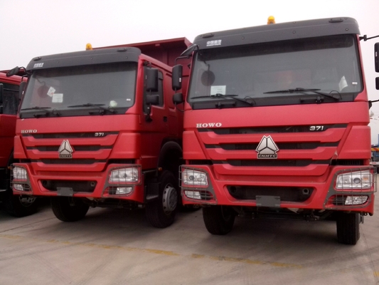 เครื่องขนส่งด้วยมือ Sinotruk 6X4 RC Truck Tipper รถขนของขนาด 60 ตัน