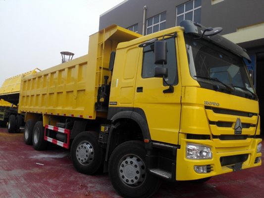 เครื่องขนส่งด้วยมือ Sinotruk 6X4 RC Truck Tipper รถขนของขนาด 60 ตัน