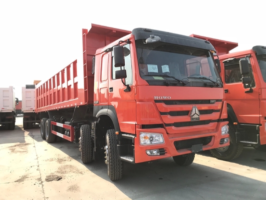 เครื่องขนส่งด้วยมือ Sinotruk 6X4 RC Truck Tipper รถขนของขนาด 60 ตัน