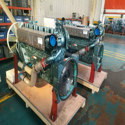 Sinotruk CNHTC HOWO Generator 6 ซิลินเดอร์ ไดเซล รถบรรทุก Wd615.47 สําหรับขาย