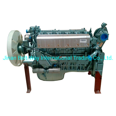 เครื่องยนต์ไดเซลแบบสแตนดาร์ท สีดํา Sinotruk HOWO อะไหล่รถบรรทุก Wd615.47 เครื่องยนต์ไดเซลแบบครบถ้วน Hw47070107