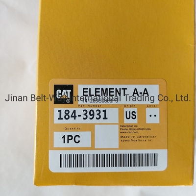Cat Hydraulic Oil Filter 184-3931 สําหรับรถบรรทุกอะไหล่ อะไหล่ เครื่องเบรคสีดํา