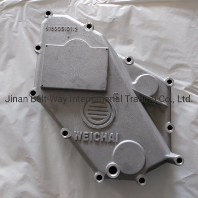 Sinotruk HOWO Truck Weichai Oil Cooler Cover 61800010112 สําหรับแบตเตอรี่ระบบไฟฟ้า