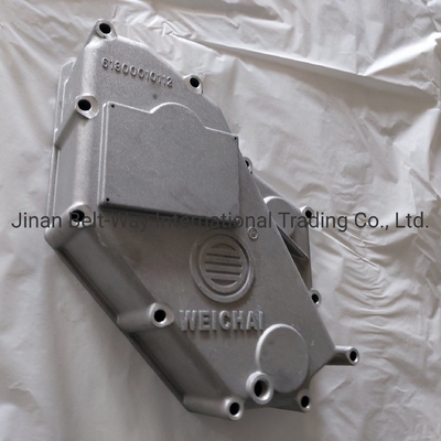 Sinotruk HOWO Truck Weichai Oil Cooler Cover 61800010112 สําหรับแบตเตอรี่ระบบไฟฟ้า