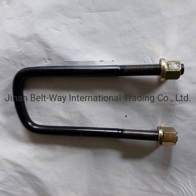 100% ทดสอบมาตรฐาน Sinotruk HOWO รถบรรทุกอะไหล่หน้าสปริง U-bolt 199014520259