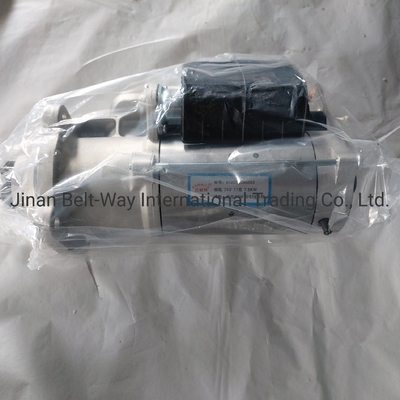 มอเตอร์เริ่มต้น 612600090293 สําหรับส่วนของระบบขับเคลื่อนของ Sinotruk HOWO อะไหล่รถบรรทุก